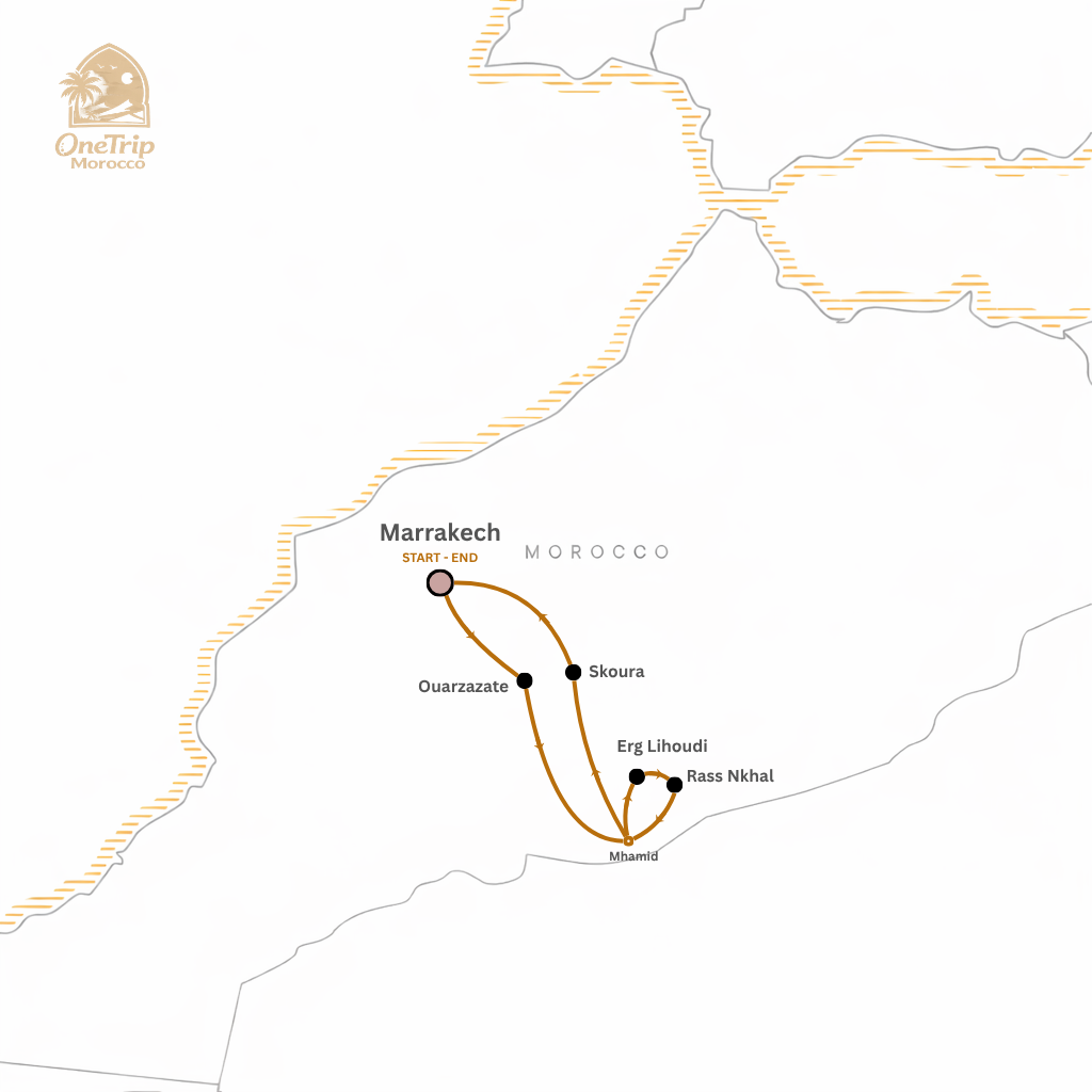 Tour map